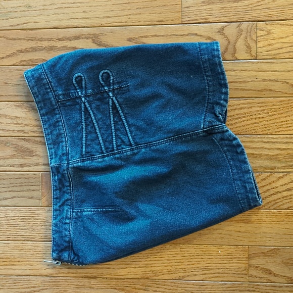 Ecote Pin Up Denim Shorts - Picture 5 of 12
